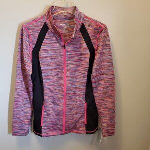 Women's New/Tags Ideology Zip Activewear Jacket, Size M, Pink, zip pockets
